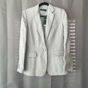 Brand: Lauren Ralph Lauren Size:4 Color: Silver